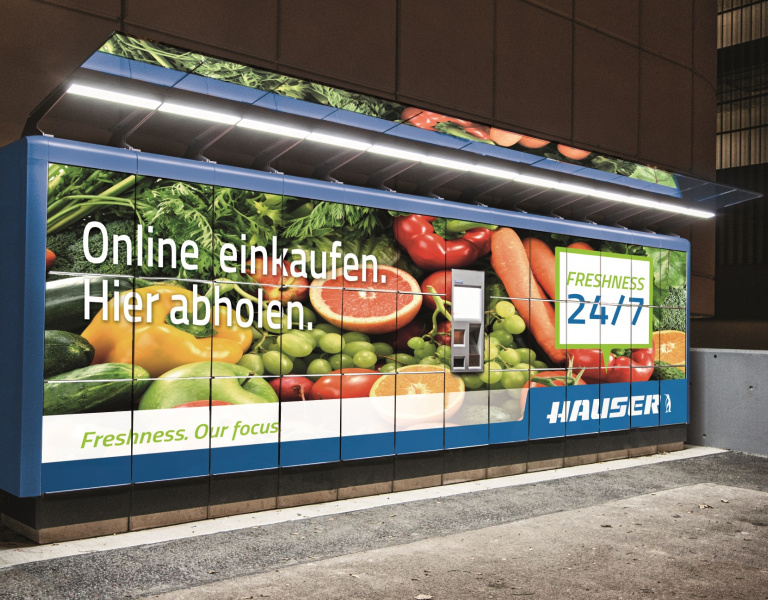 FRESHBOX+ Referenzbild FRESHBOX+ Gekühlte Abholstation